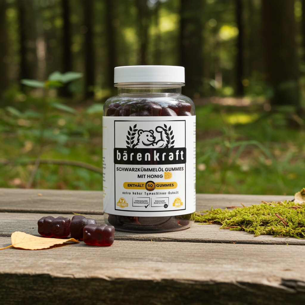 Bärenkraft Schwarzkümmelöl Gummibärchen