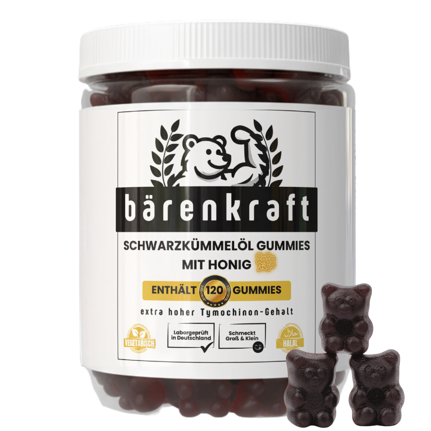 Bärenkraft Schwarzkümmelöl Gummibärchen