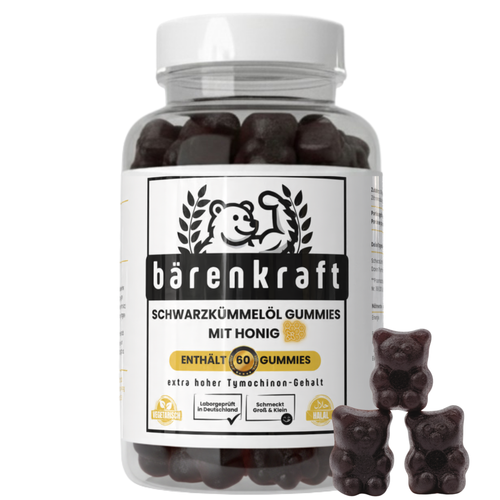 Bärenkraft Schwarzkümmelöl Gummibärchen