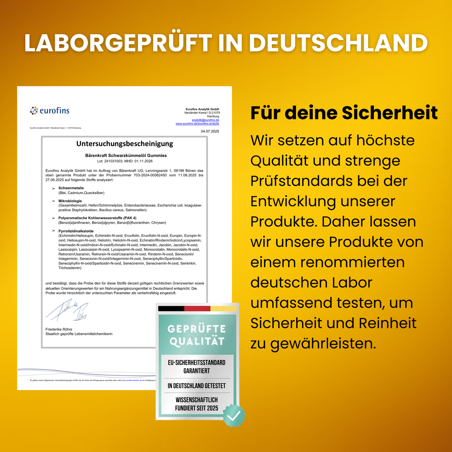 Bärenkraft Schwarzkümmelöl Gummibärchen