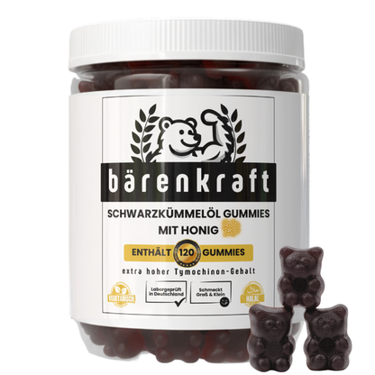 Bärenkraft Schwarzkümmelöl Gummibärchen